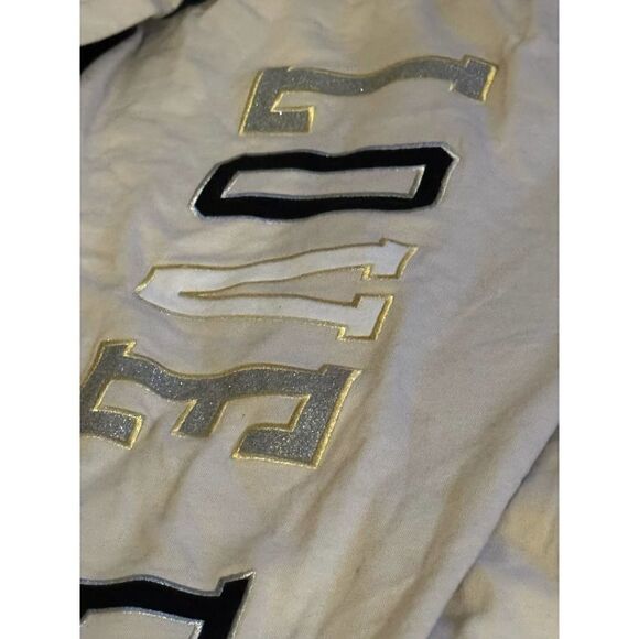 VS pink y2k tan silver gold sweatsuit pants sweatshirt xl/xxl - Picture 10 of 12